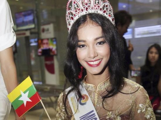 缅甸美女夺冠亚太小姐被罢免疑拒隆胸